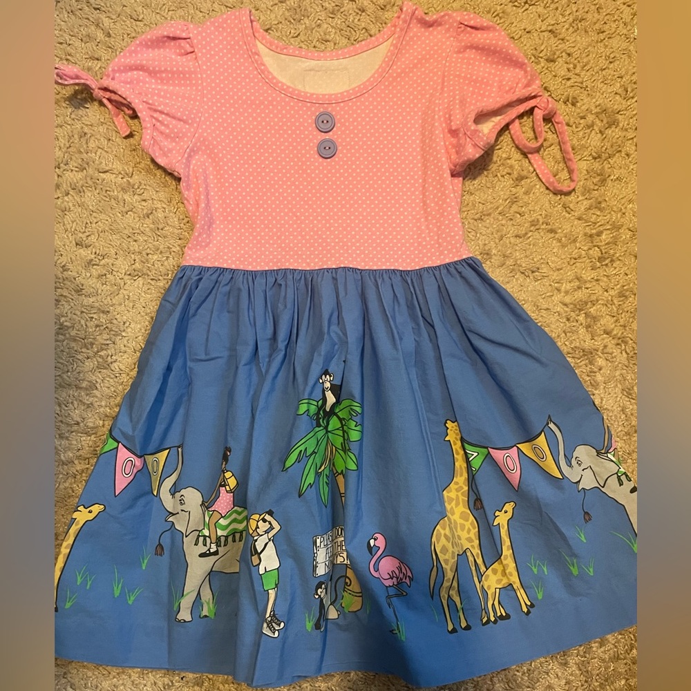 Eleanor Rose Zoo Trip Rhonda Dress 5/6